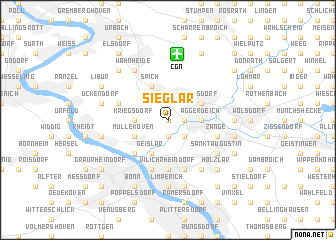 map of Sieglar