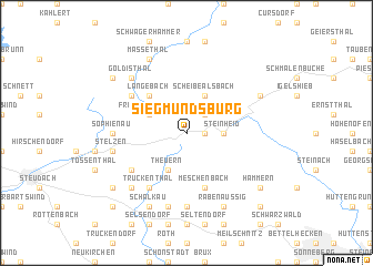 map of Siegmundsburg