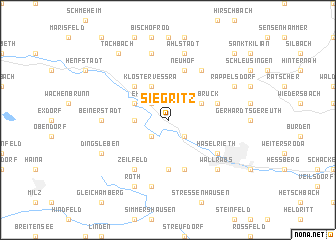 map of Siegritz