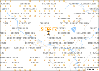 map of Siegritz