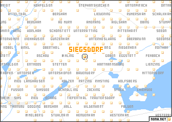 map of Siegsdorf