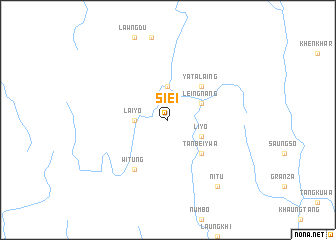 map of Siei