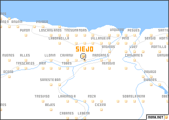 map of Siejo