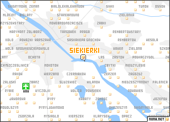 map of Siekierki