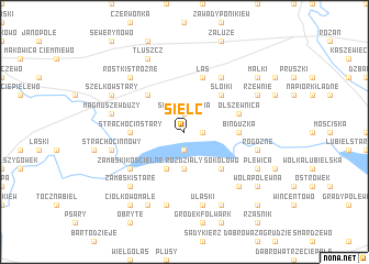 map of Sielc