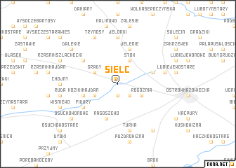 map of Sielc