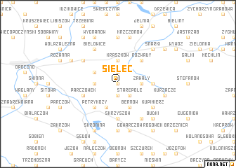 map of Sielec