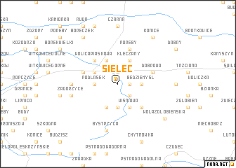 map of Sielec