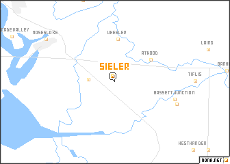 map of Sieler