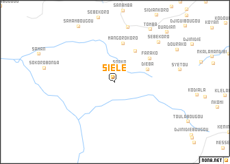 map of Siélé
