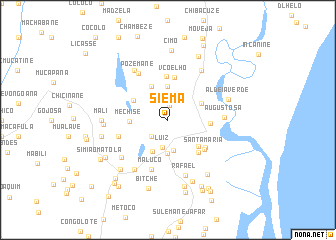 map of Siema