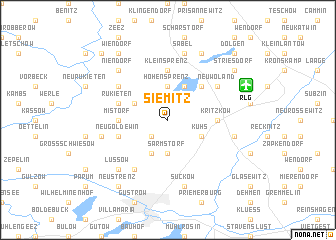 map of Siemitz