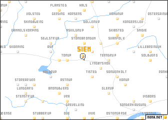 map of Siem