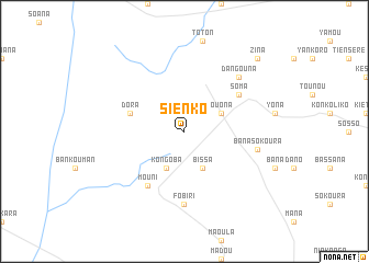 map of Sienko