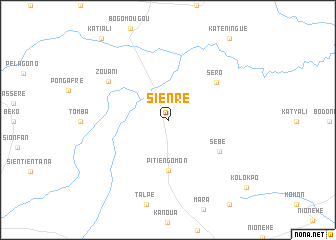 map of Sienré