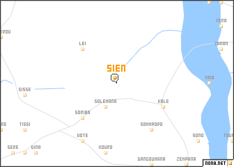 map of Sien