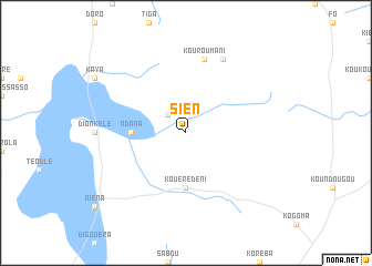 map of Sien