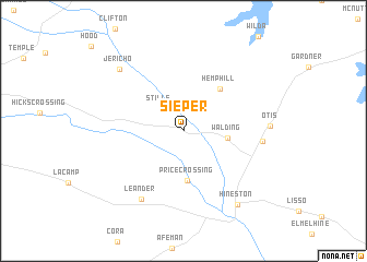 map of Sieper