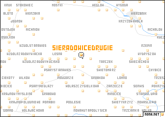 map of Sieradowice Drugie