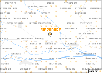 map of Sierndorf