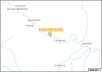 map of Sierra Chino