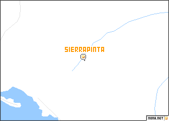 map of Sierra Pinta