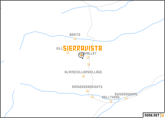 map of Sierra Vista