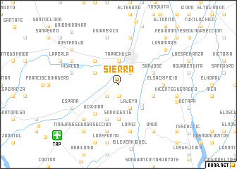 map of Sierra