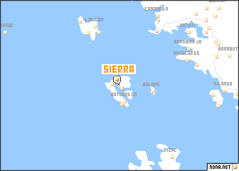 map of Sierra