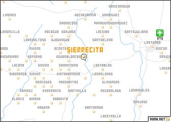 map of Sierrecita