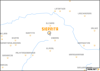 map of Sierrita