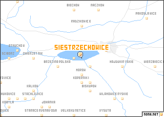 map of Siestrzechowice