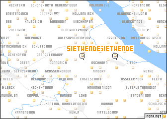 map of Sietwende