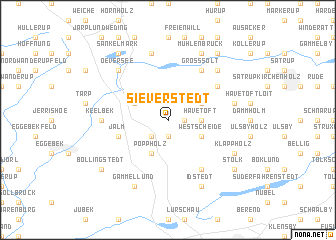 map of Sieverstedt