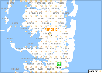 map of Sifala