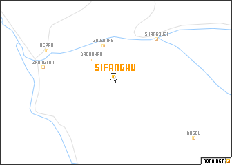 map of Sifangwu