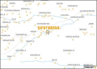 map of Sifat Bānda