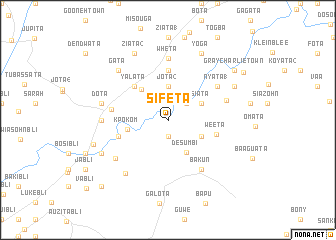 map of Sifeta