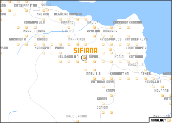 map of Sifianá