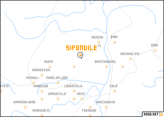 map of Sifondile