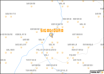 map of Sigadiouma