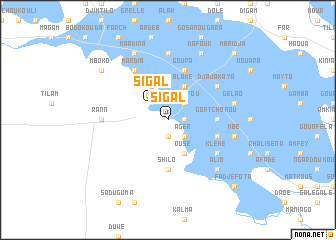 map of Sigal