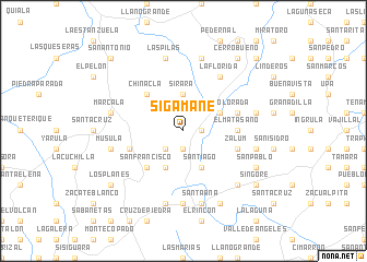 map of Sigamane