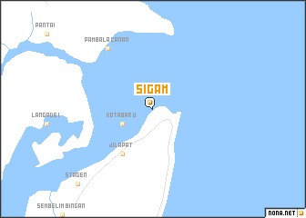 map of Sigam