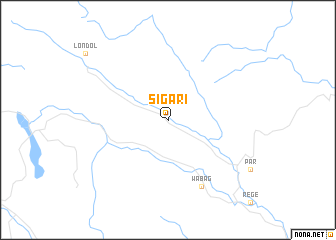map of Sigari