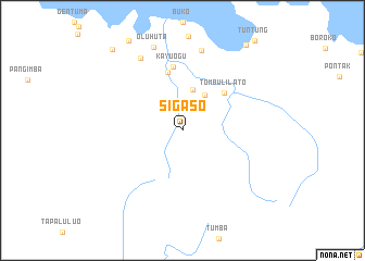 map of Sigaso