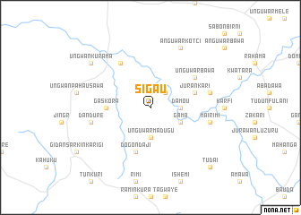 map of Sigau