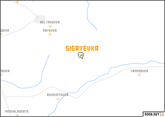 map of Sigayevka