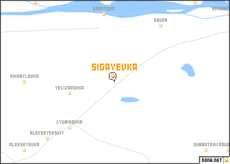 map of Sigayevka