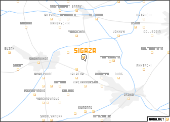 map of Sigaza